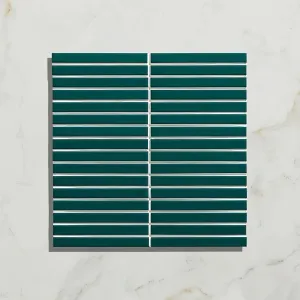 Candy Cane Porcelain Mosaic Pine