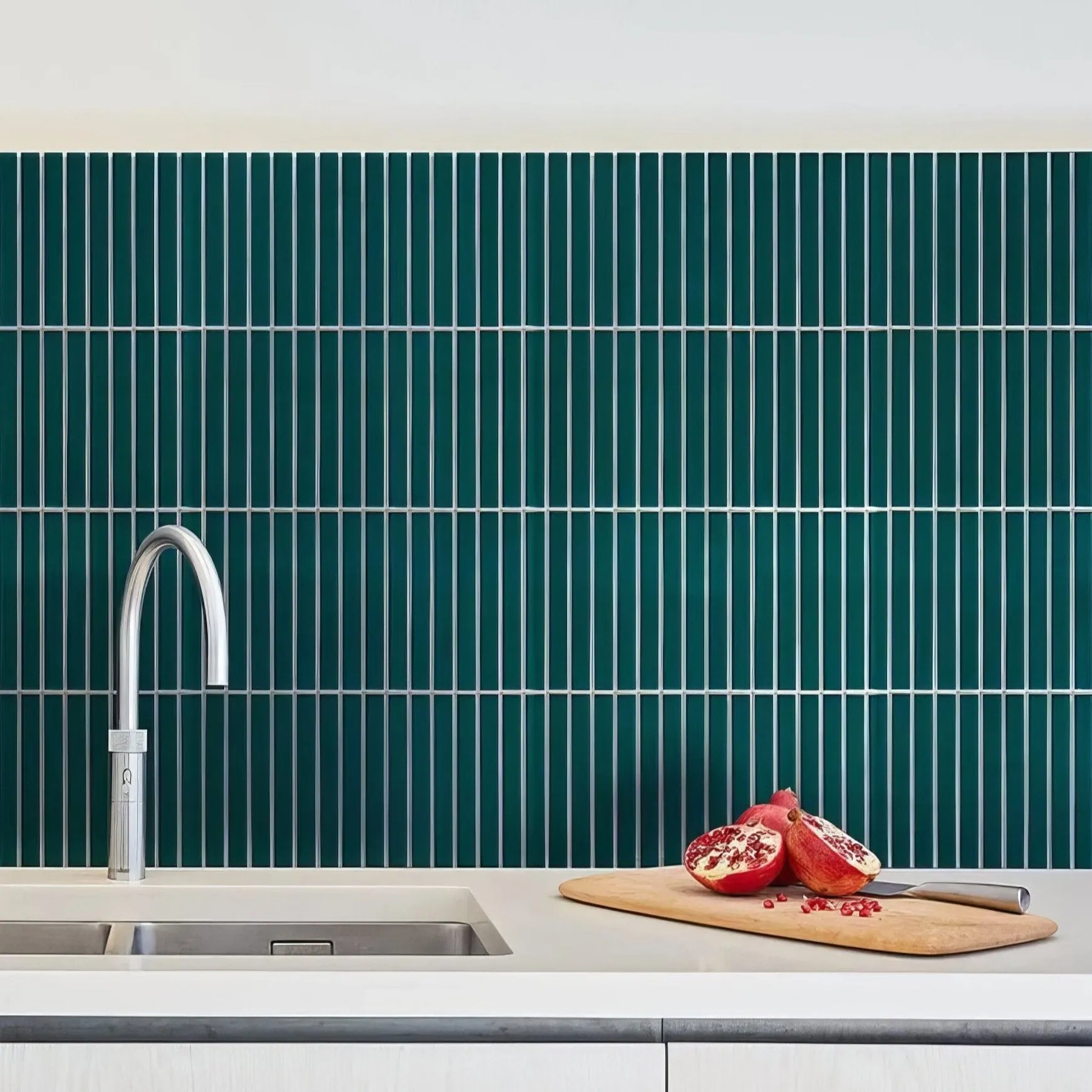 Candy Cane Porcelain Mosaic Pine