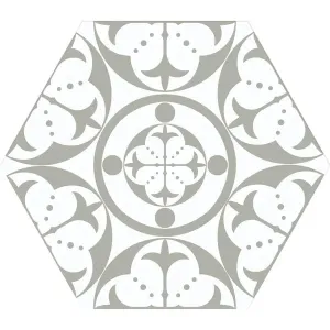 Carnaby Hexagon Grey