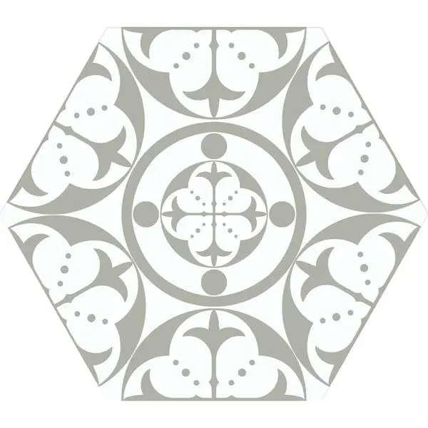 Carnaby Hexagon Grey