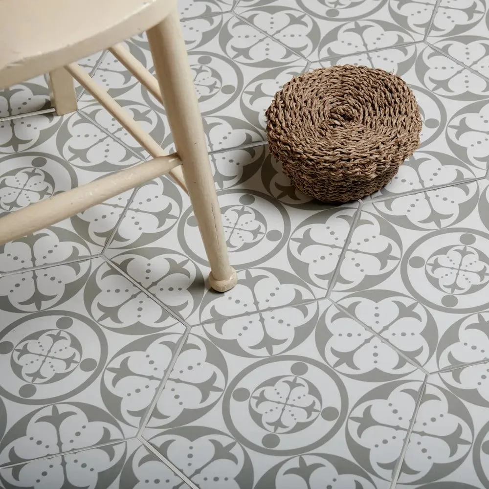 Carnaby Hexagon Grey