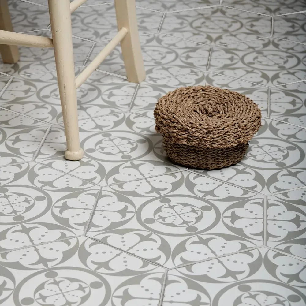 Carnaby Hexagon Grey