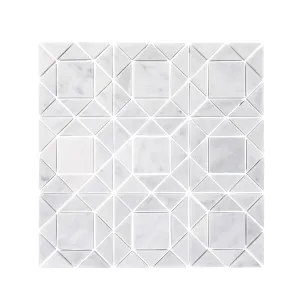 Carrara White Jewel Mosaic