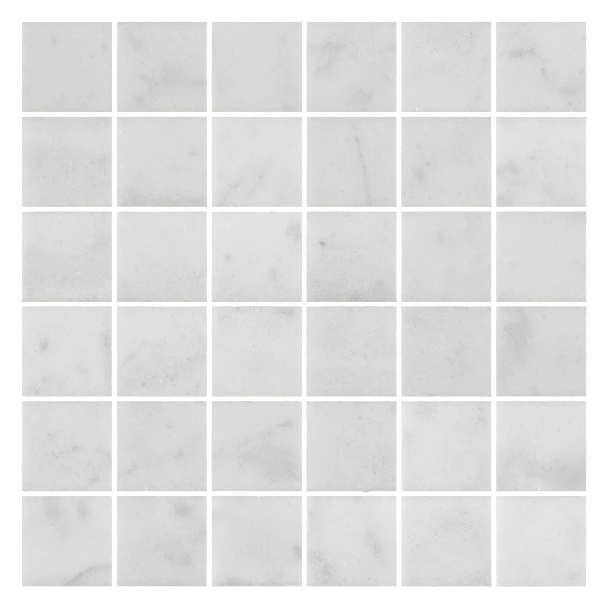 Carrara White Marble 48mm Mosaic Tile