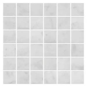 Carrara White Marble 48mm Mosaic Tile