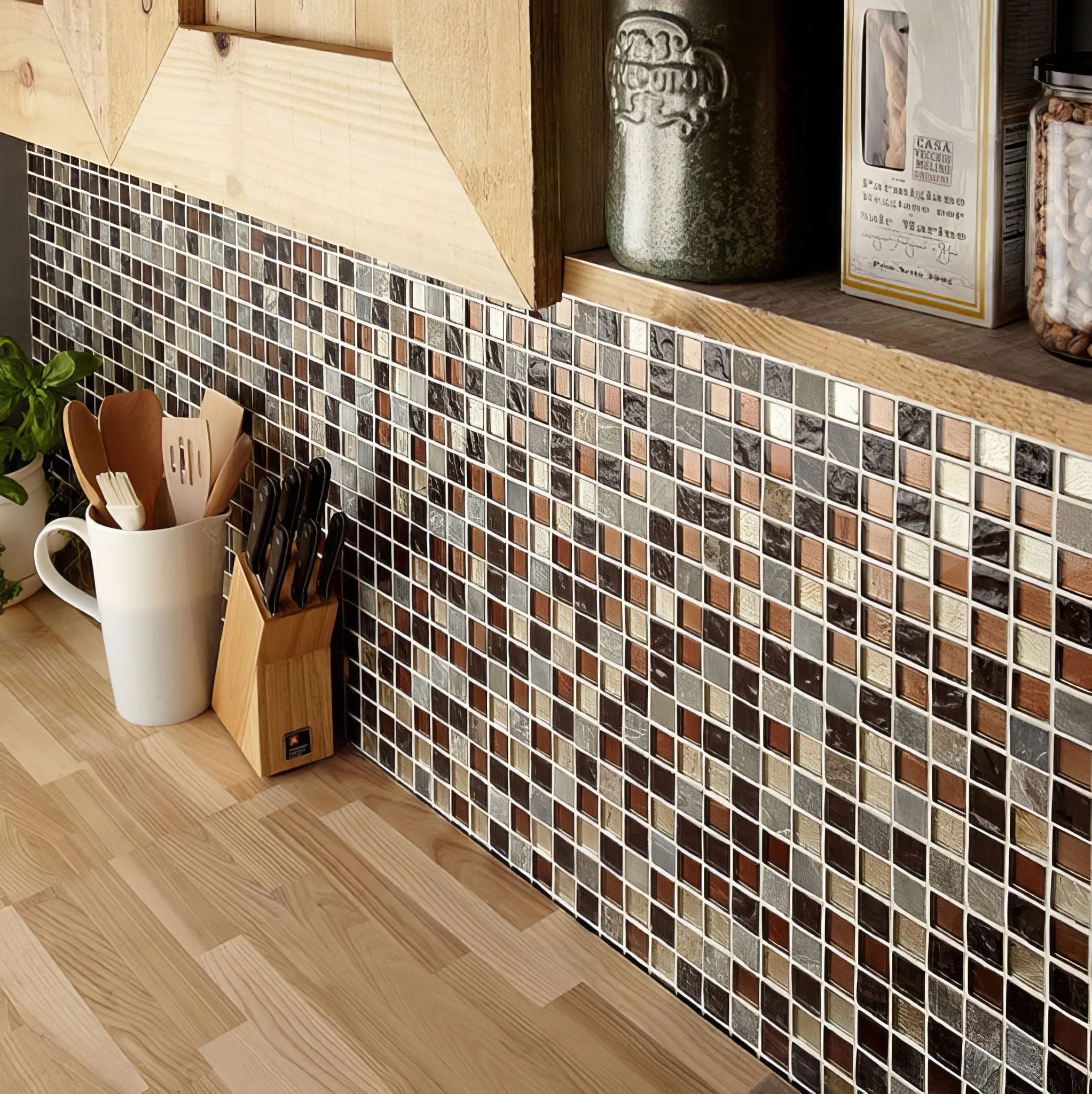Cascade Glass & Stone Mix Mosaic