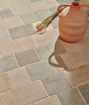 Castilan Limestone Cobbles Tumbled