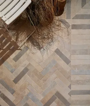 Castilan Limestone Parquet Tumbled