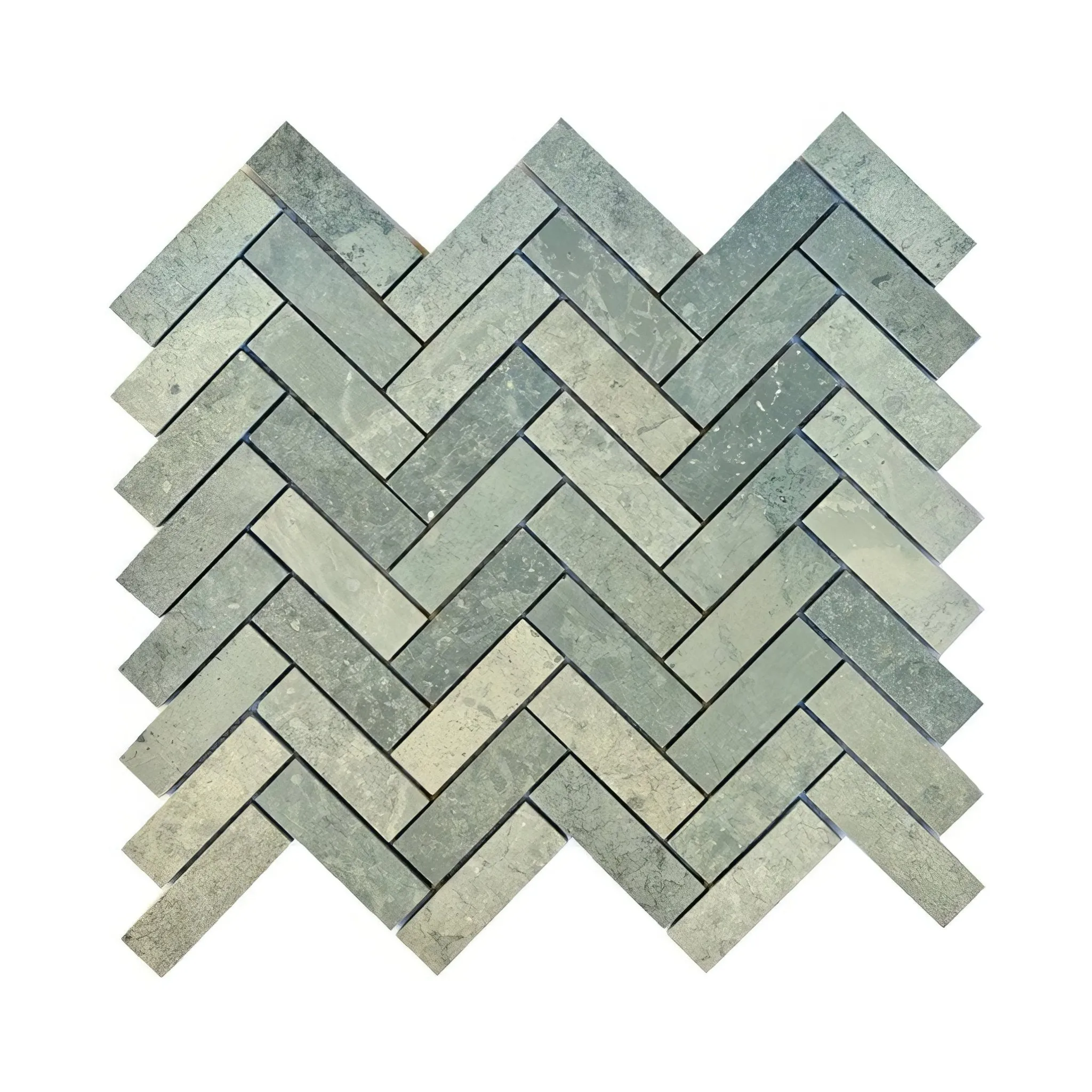 Cement Herringbone Mosaic