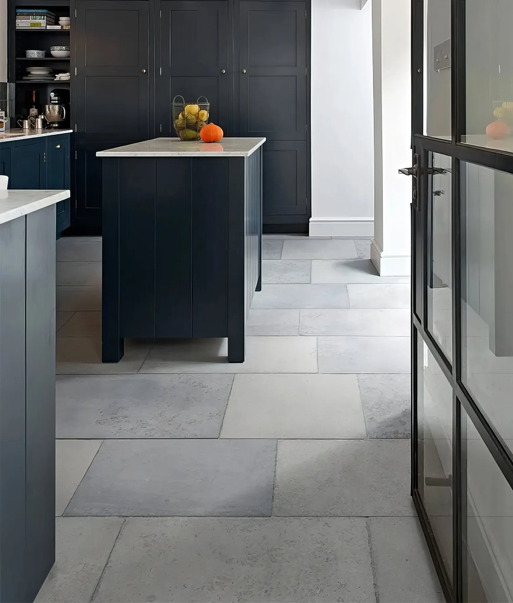 Chaldon Limestone Tumbled Etched Finish