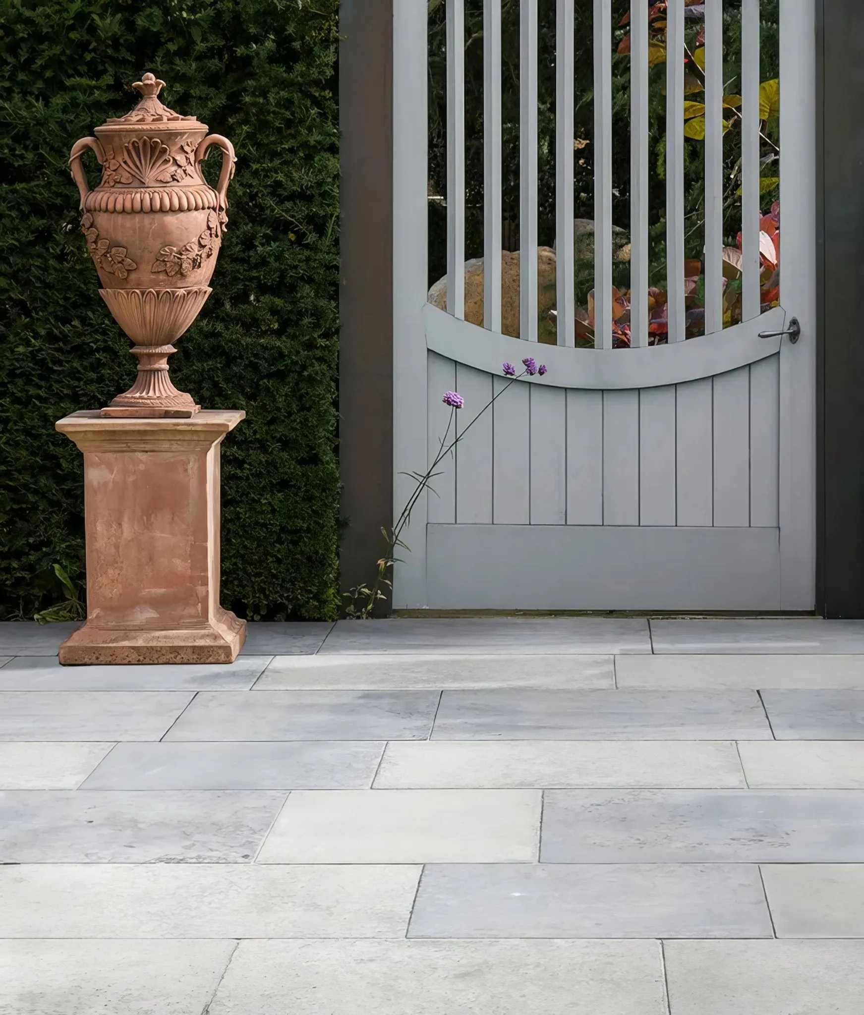 Chaldon Limestone Tumbled Etched Finish