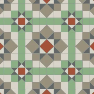 Chatsworth Dover White, Holkham Dune, Spring Green, Revival Grey & Red