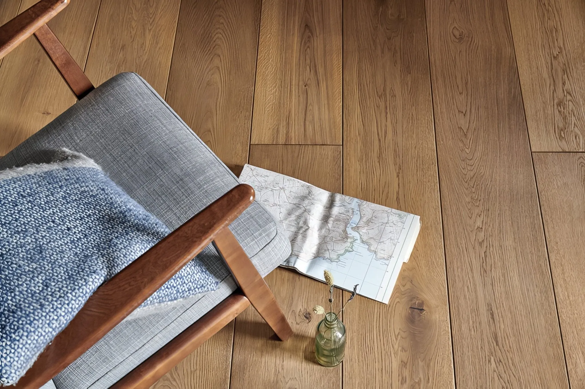 Chepstow Washed Oak 240mm Wide