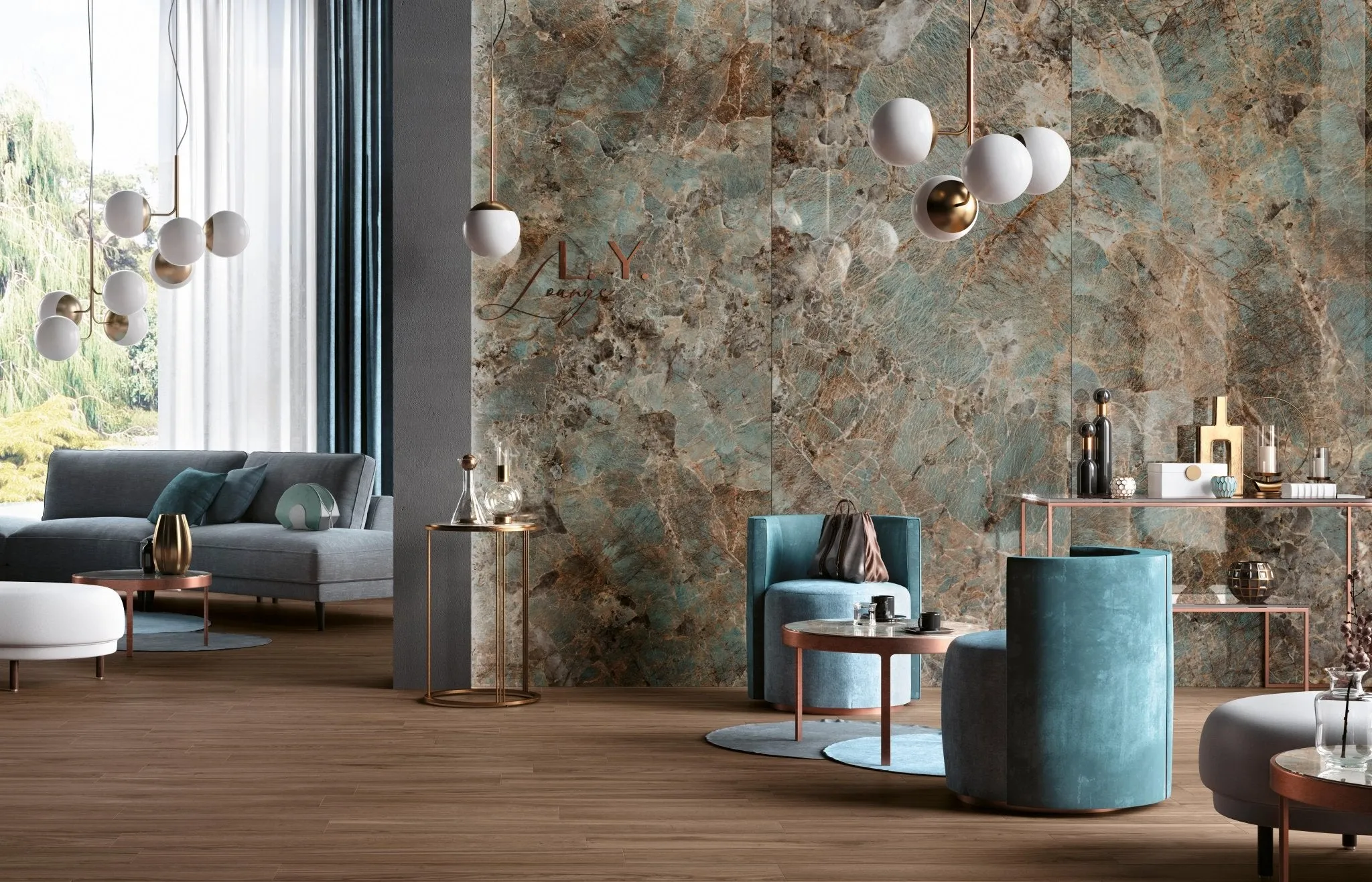 Cosmopolitan Amazzonite Lappato 80 x 80cm