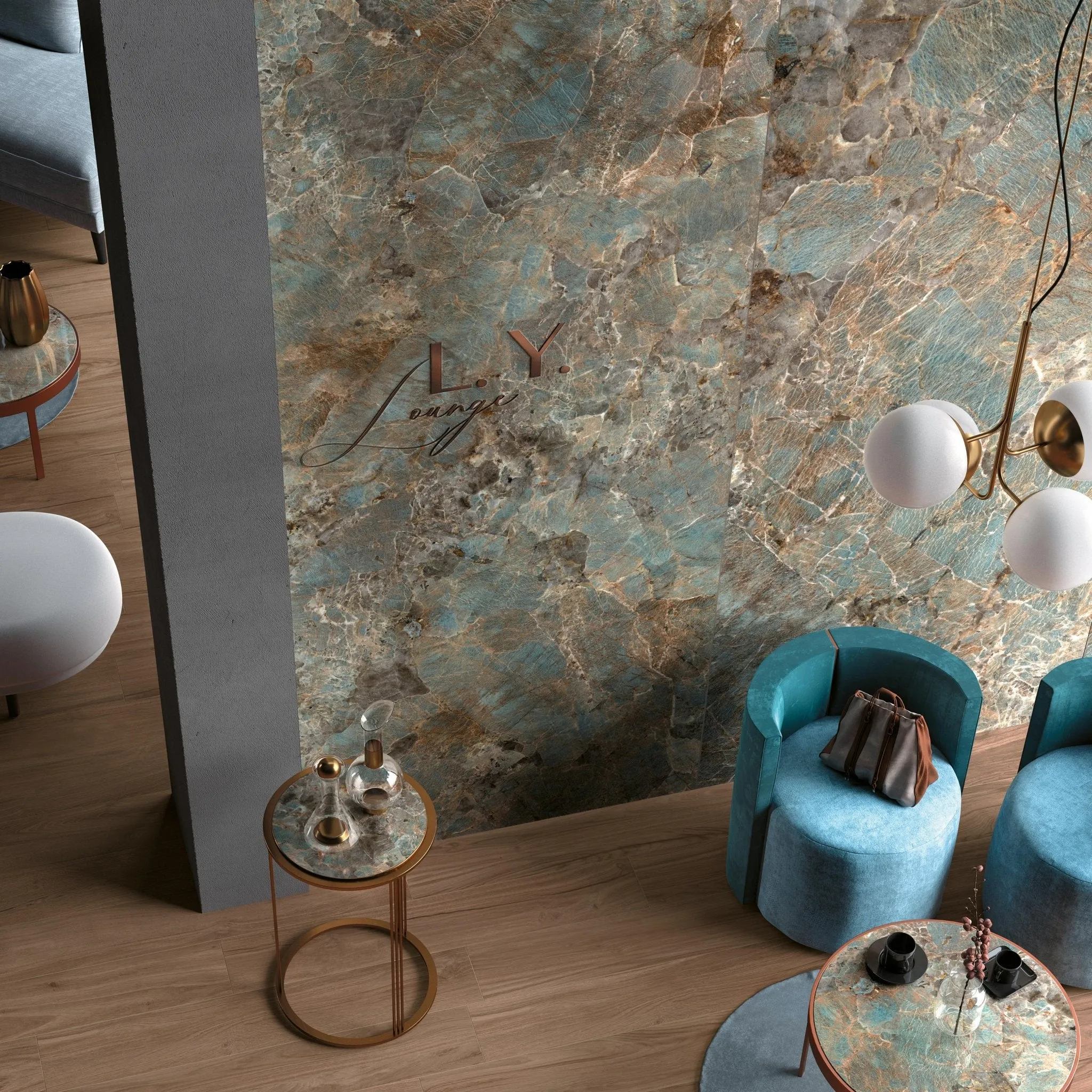 Cosmopolitan Amazzonite Lappato 80 x 80cm