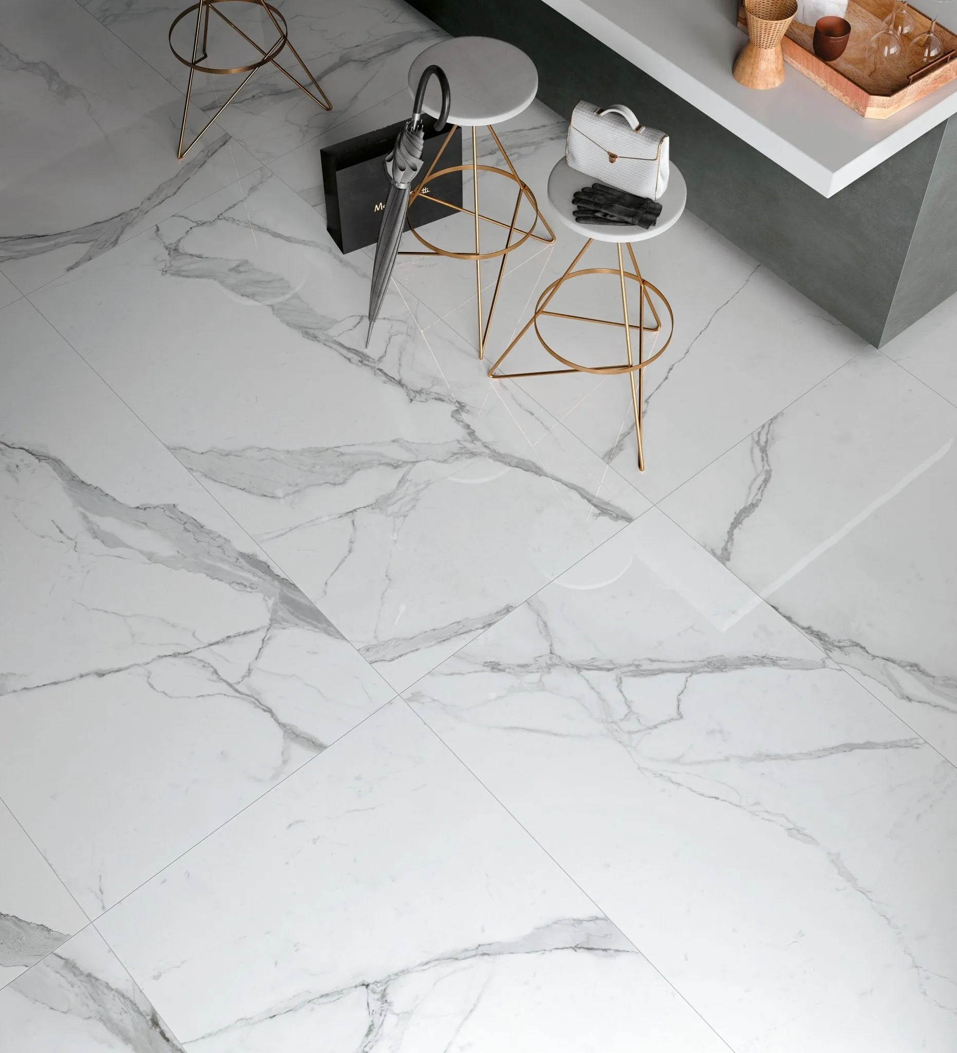Cosmopolitan Statuario Extra Lappato 80 x 80cm