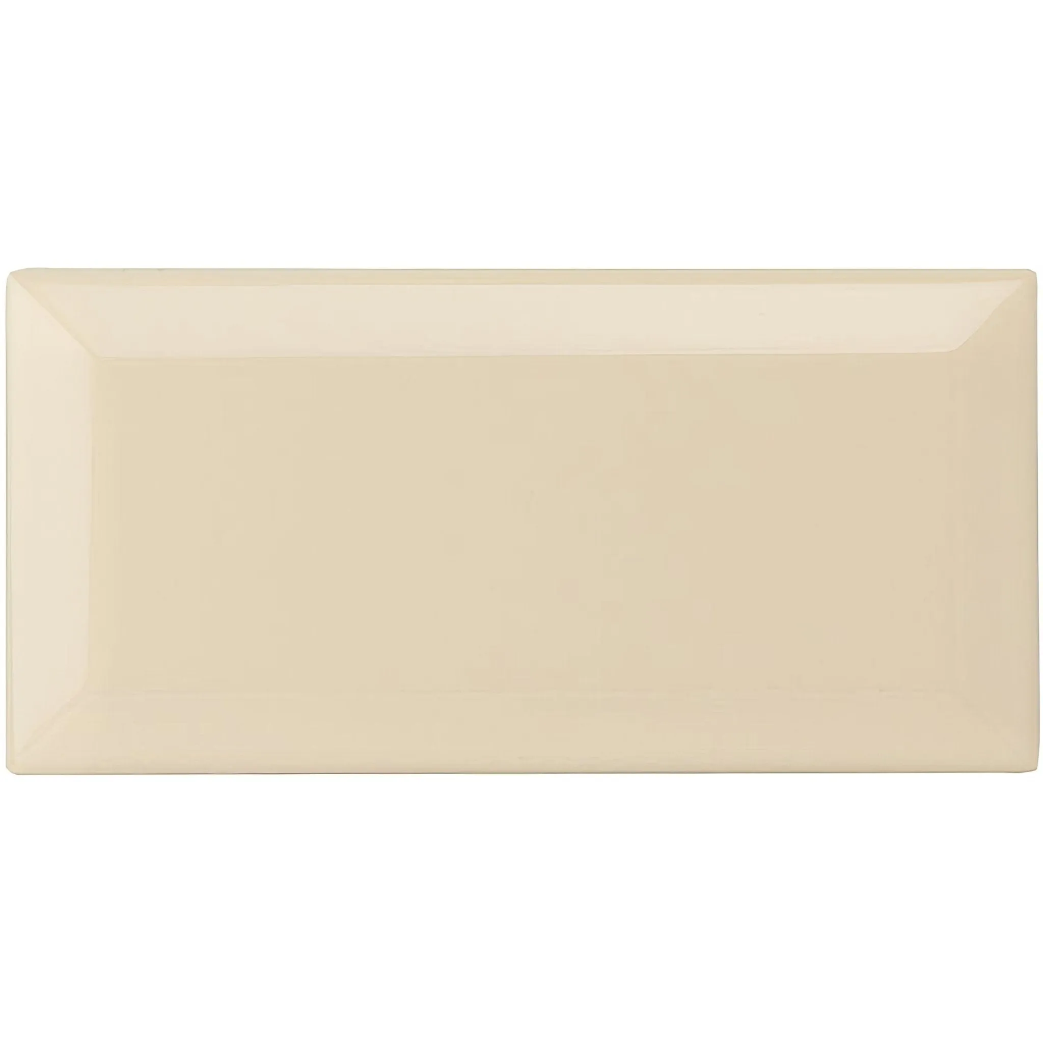 County White Metro Bevelled Tile