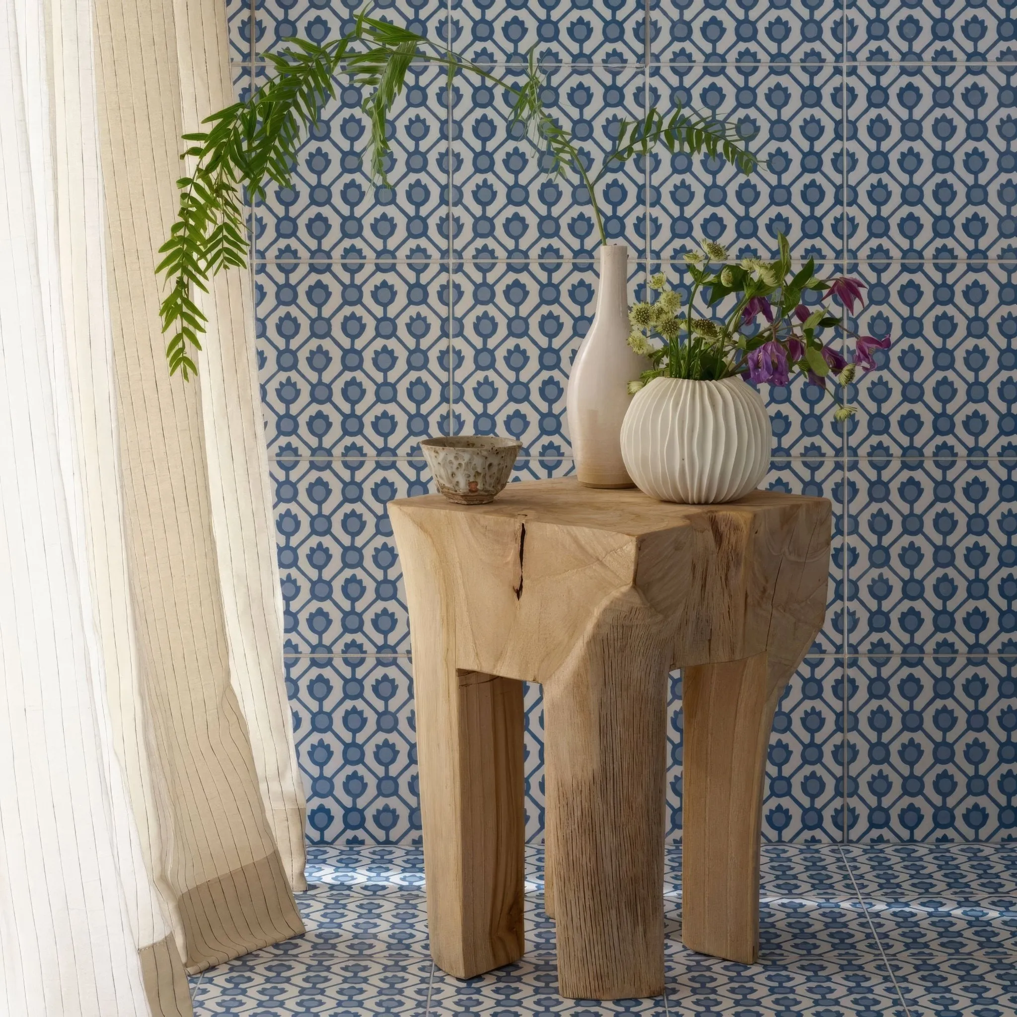 Designers Guild Jaal Sky Cobalt
