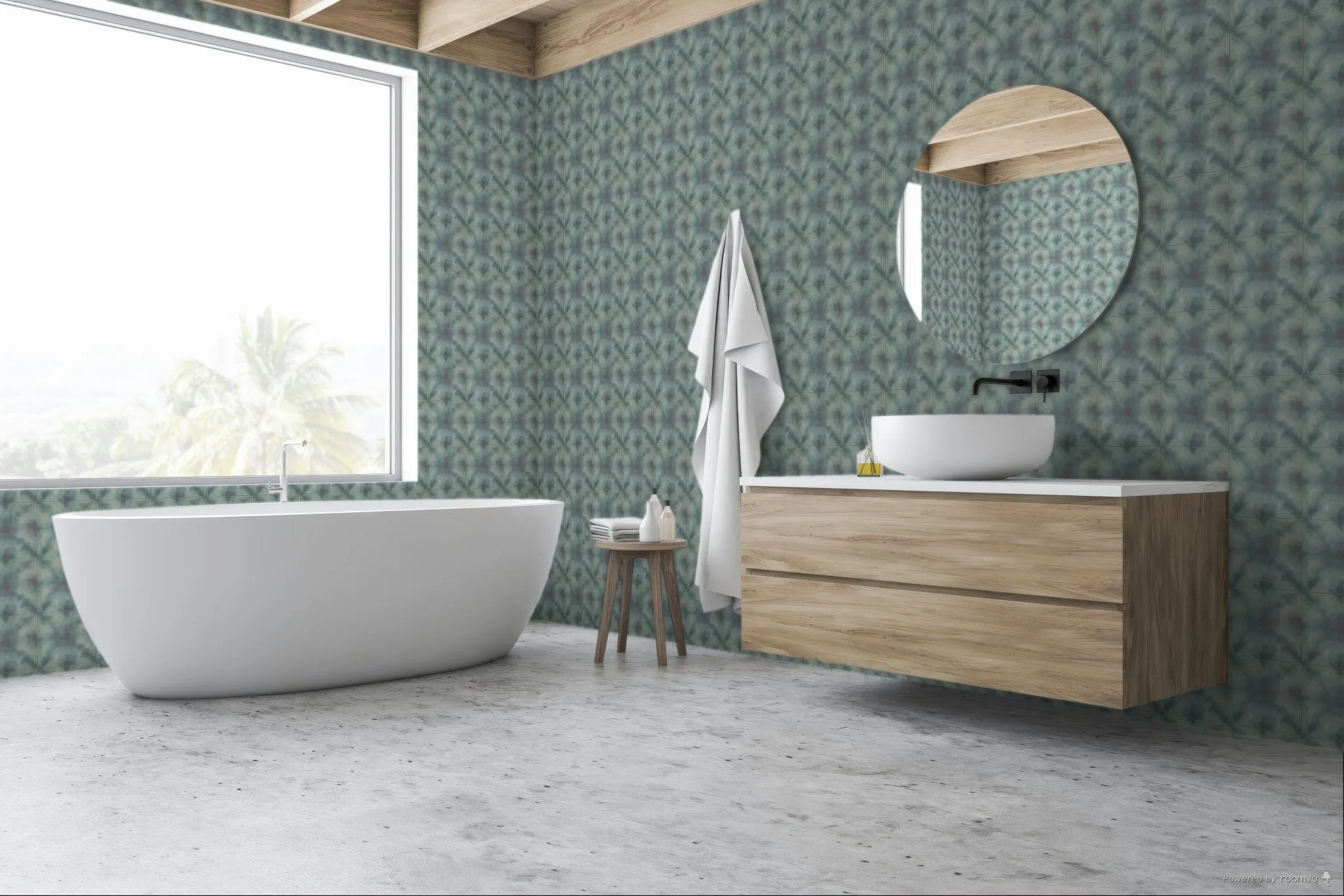 Designers Guild Shibori Duck Egg