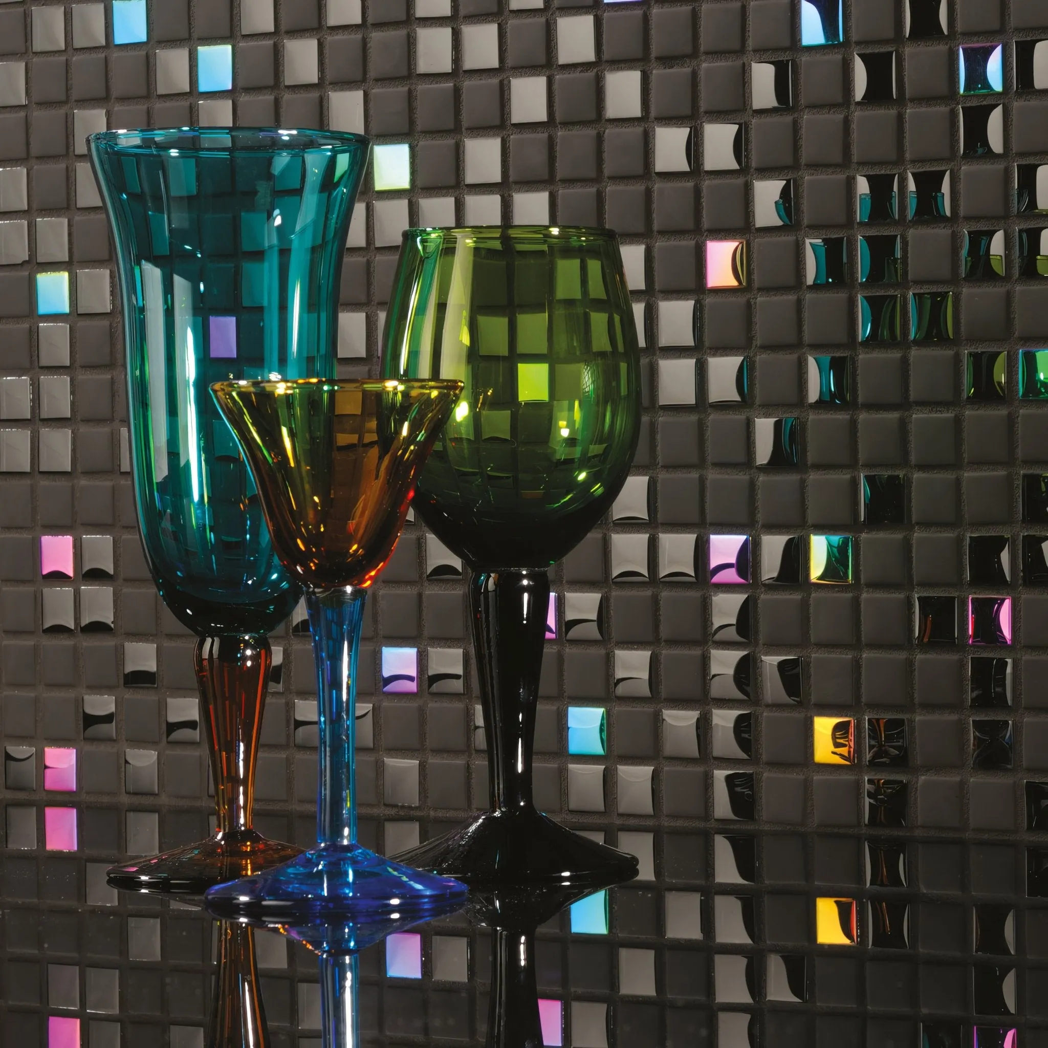 Dias Earth and Fire Mixed Mosaics