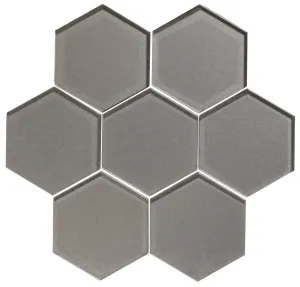 Dionysus Metallic Hexagon Mosaics