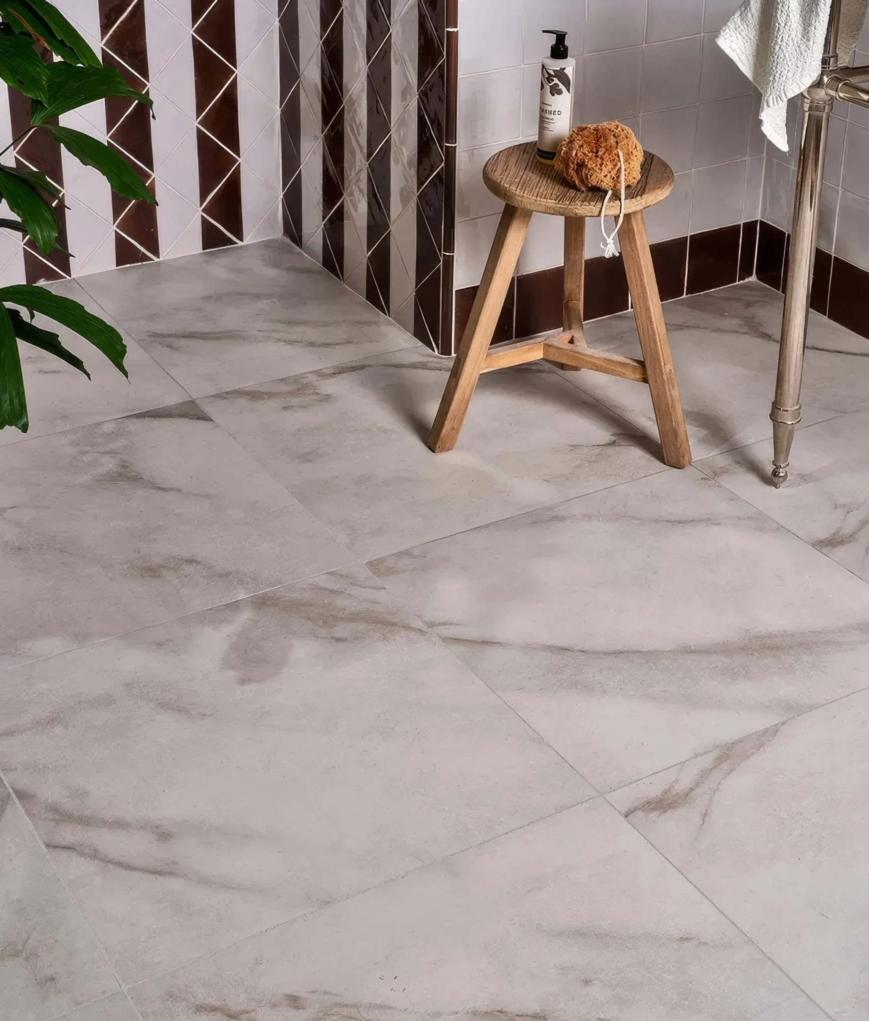 East Village Porcelain Bianco 60 x 60cm