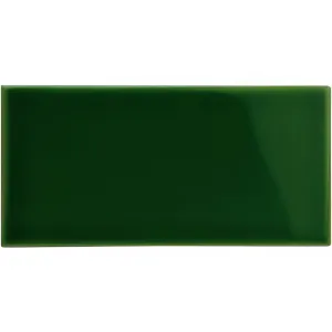 Edwardian Green Half Tile
