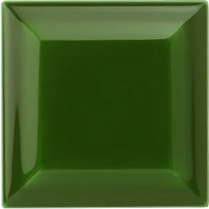 Edwardian Green Metro Bevelled Tile 75 x 75mm