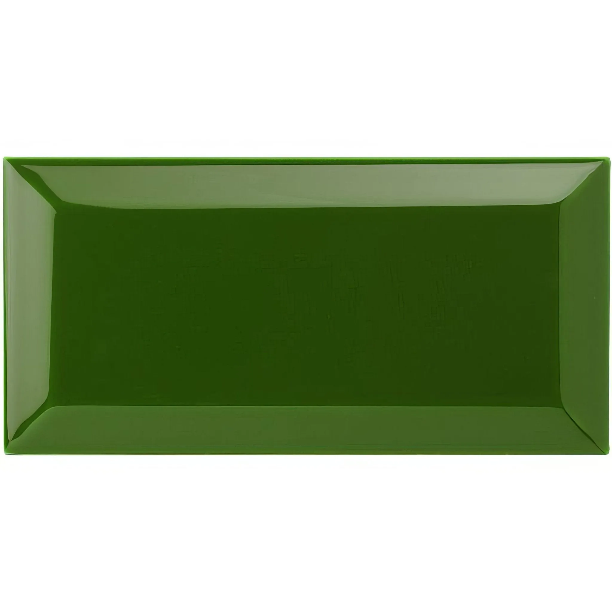 Edwardian Green Metro Bevelled Tile