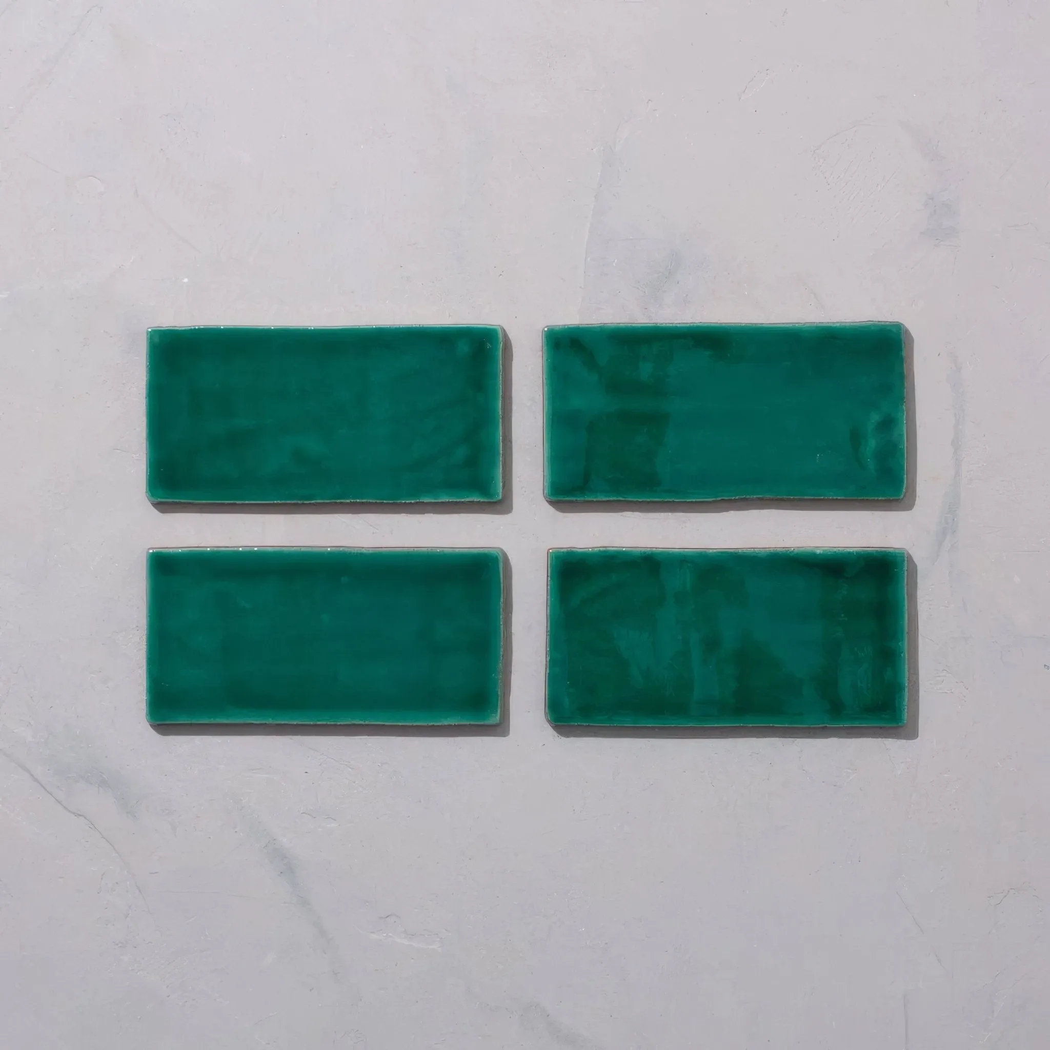 Emerald Glazed Metro Tile