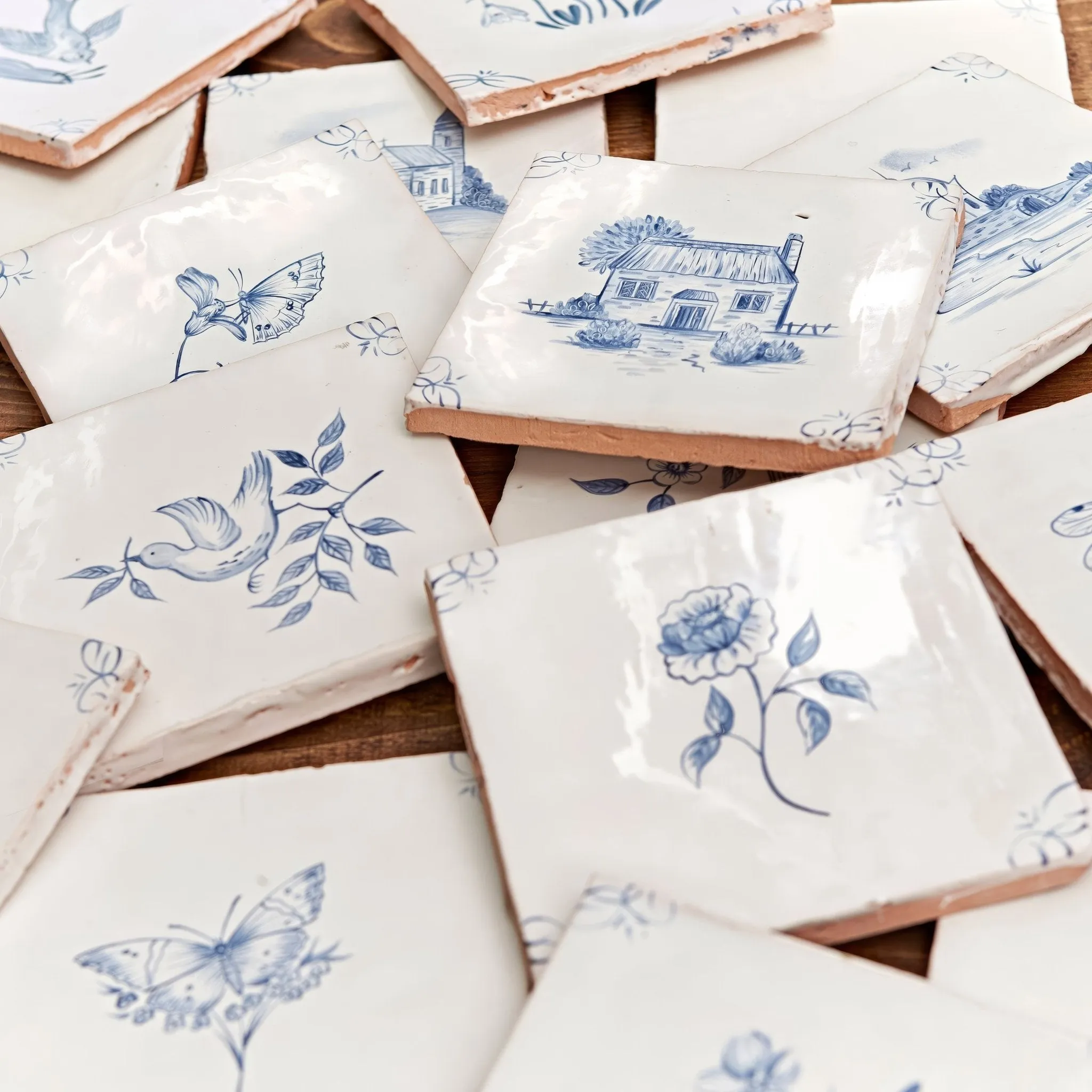 English Delft Butterfly 1