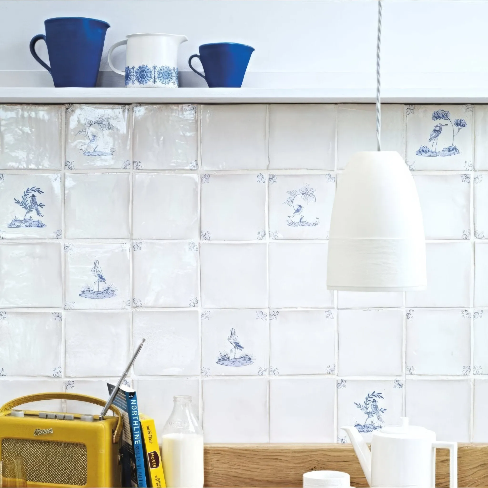 English Delft Butterfly 1