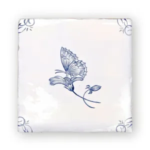 English Delft Butterfly 2