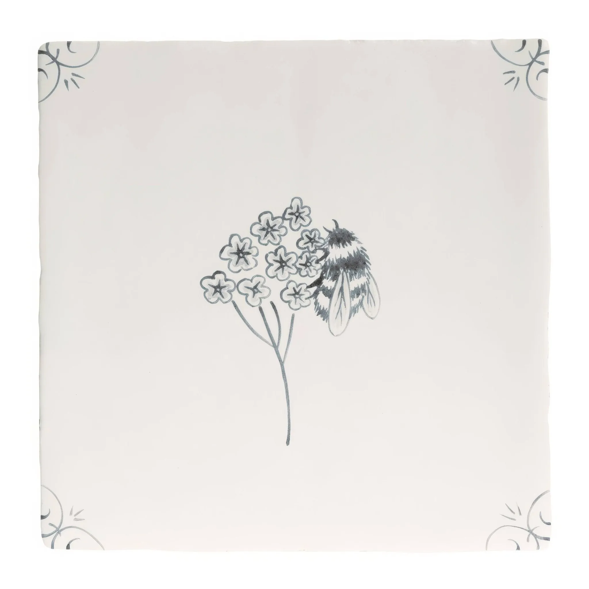 English Delft Charcoal Bee