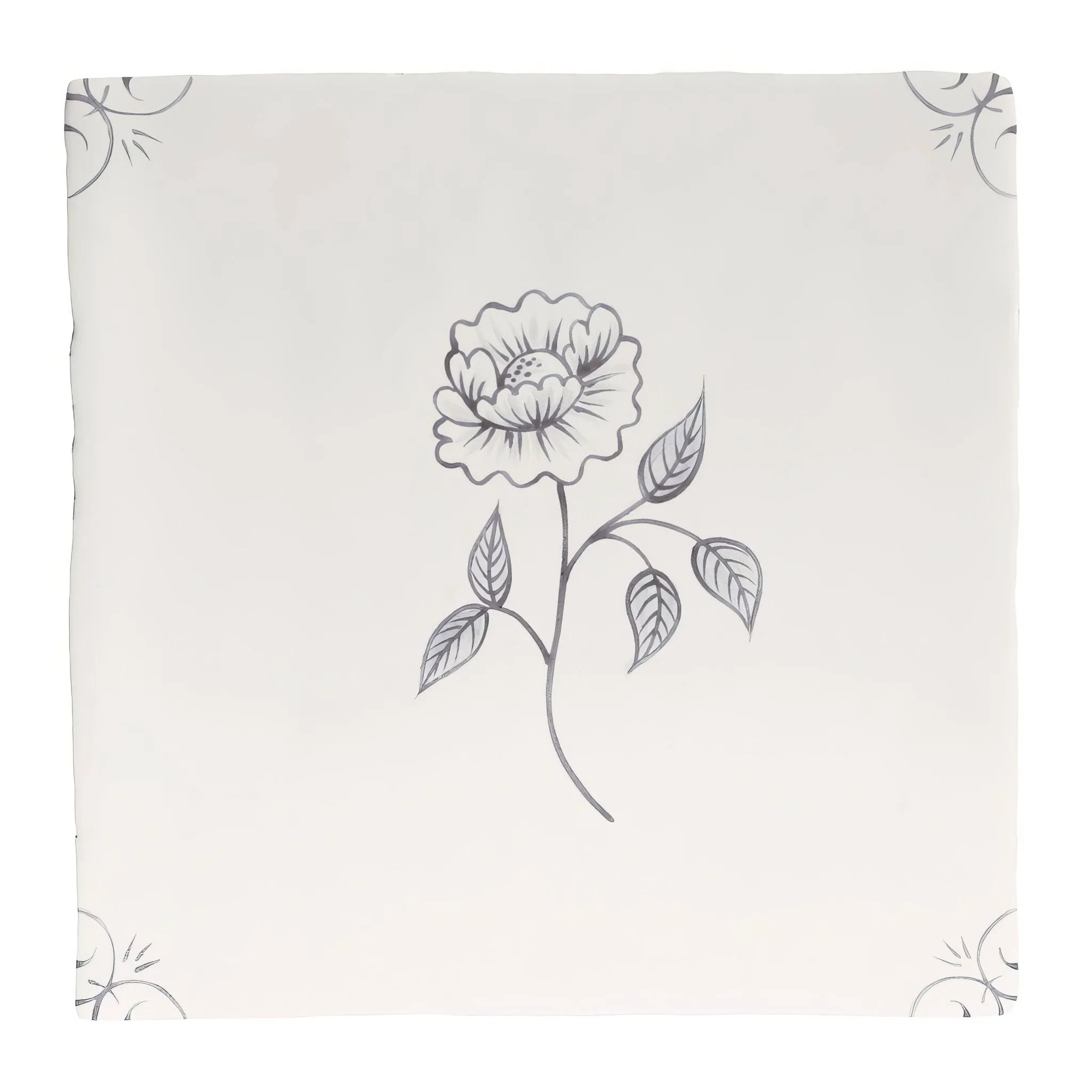 English Delft Charcoal Peony