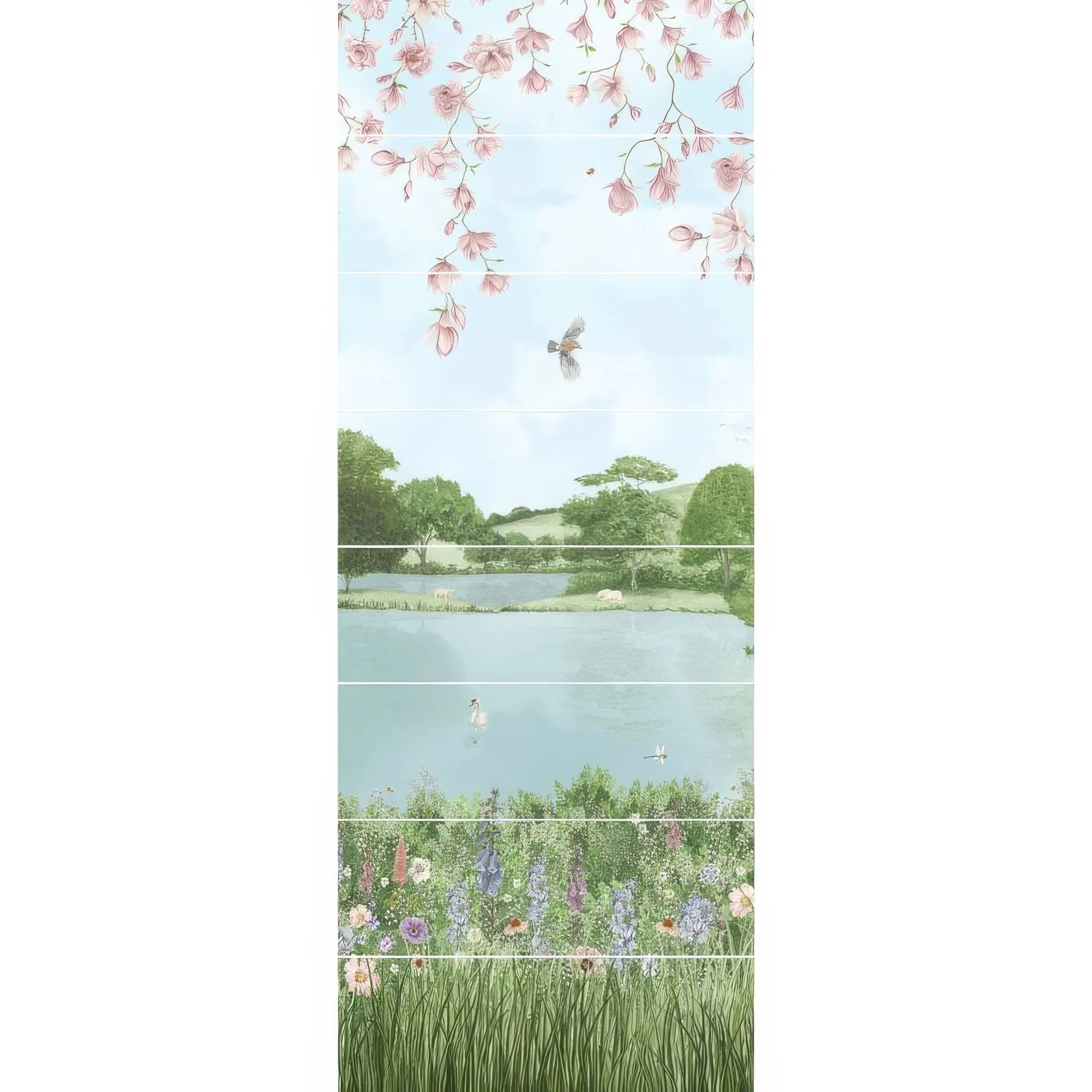 English Garden Panel B