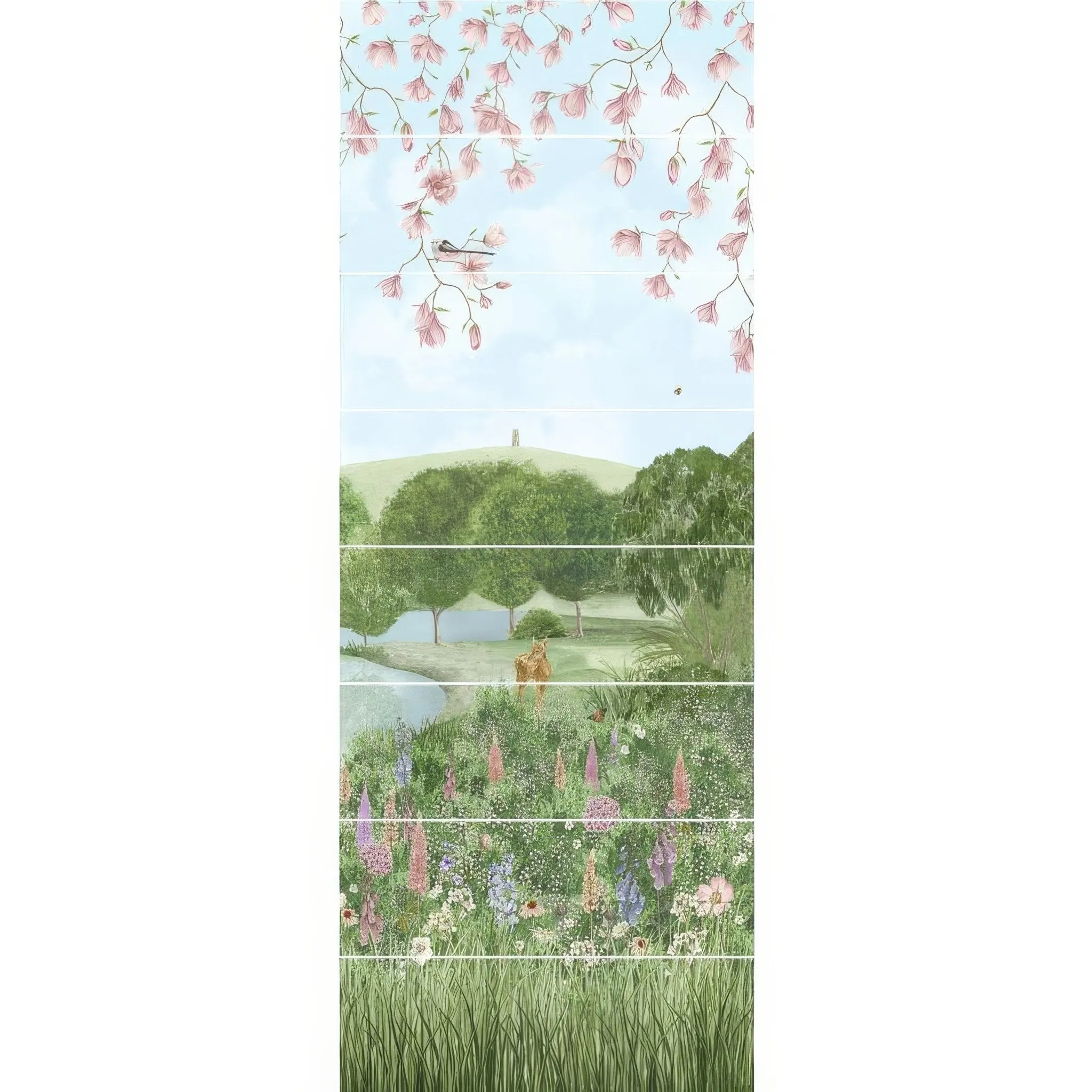 English Garden Panel C
