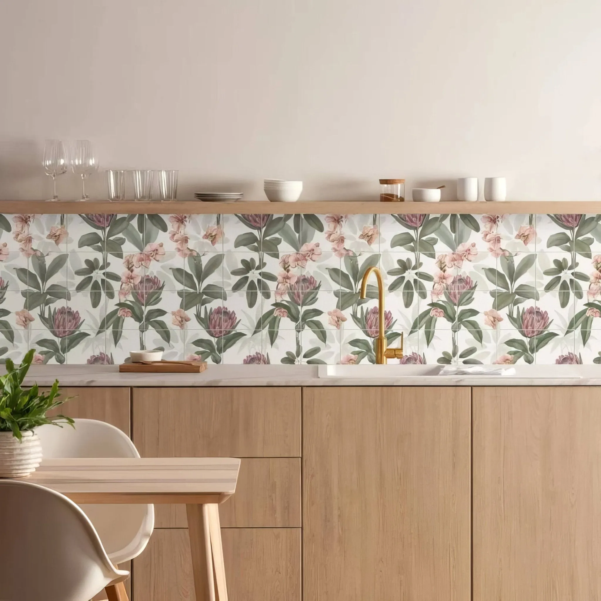 Exotic Paradise 16 Tile Panel