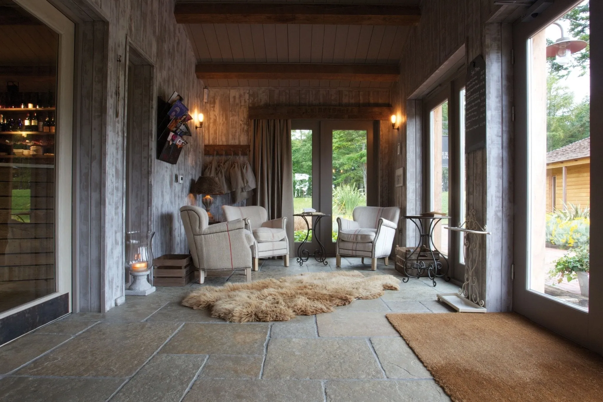 Farley Limestone Seasoned Finish