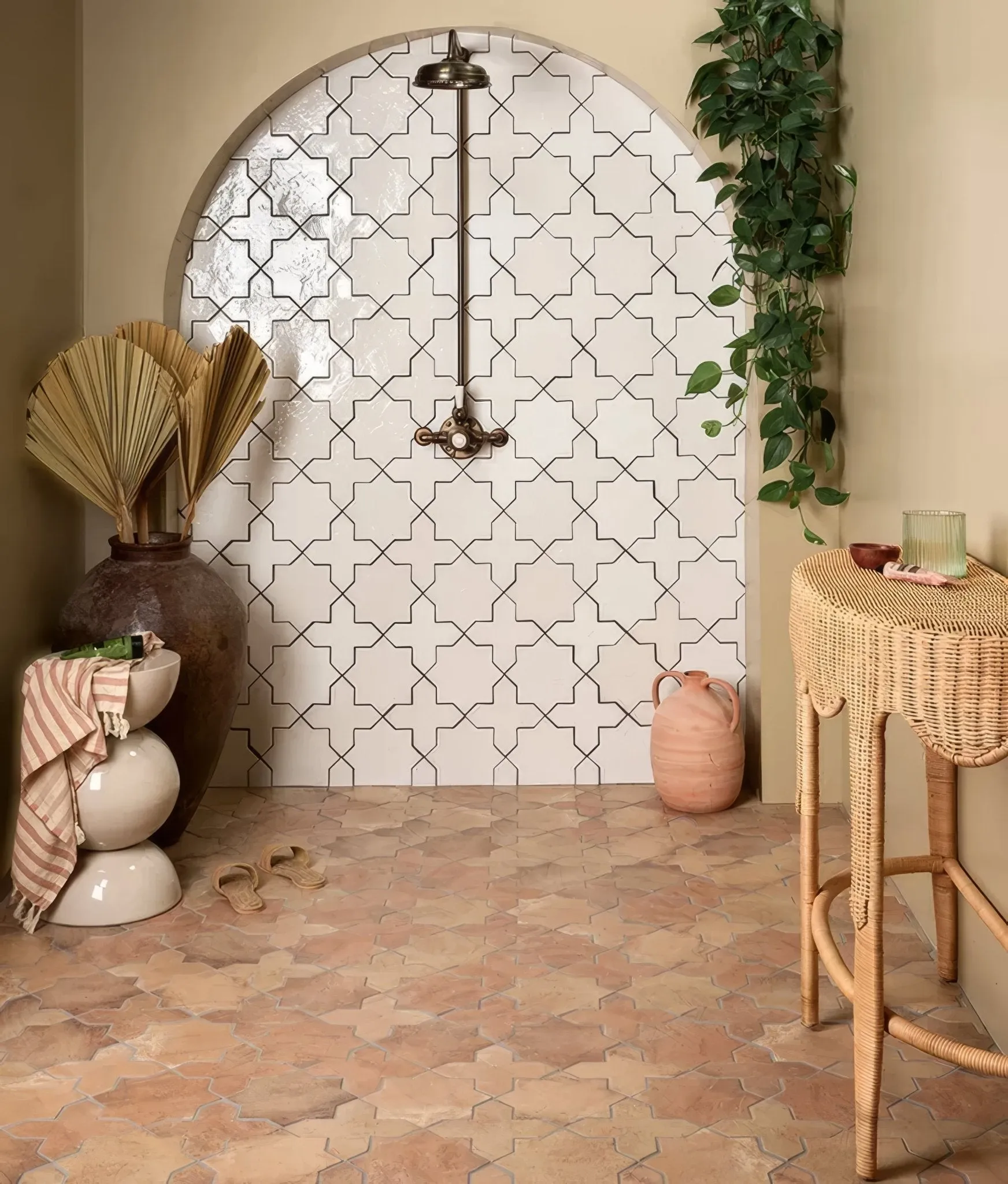 Fez Porcelain Star Cotto