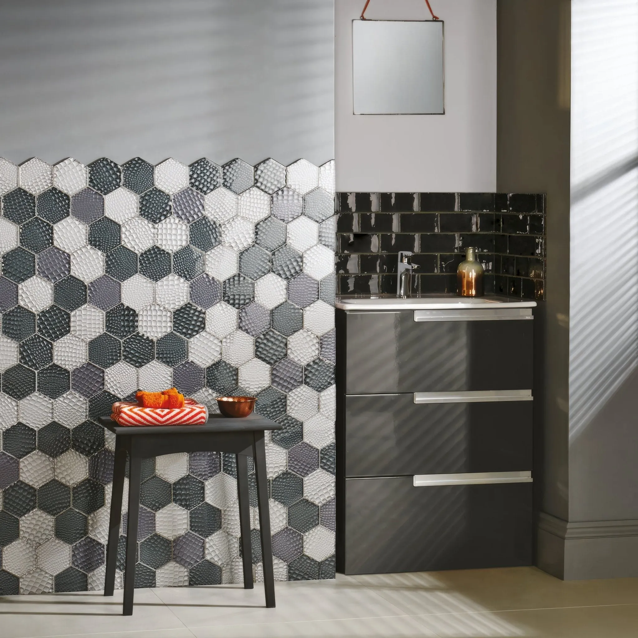 Futura Zirconia Hexagon Mosaic