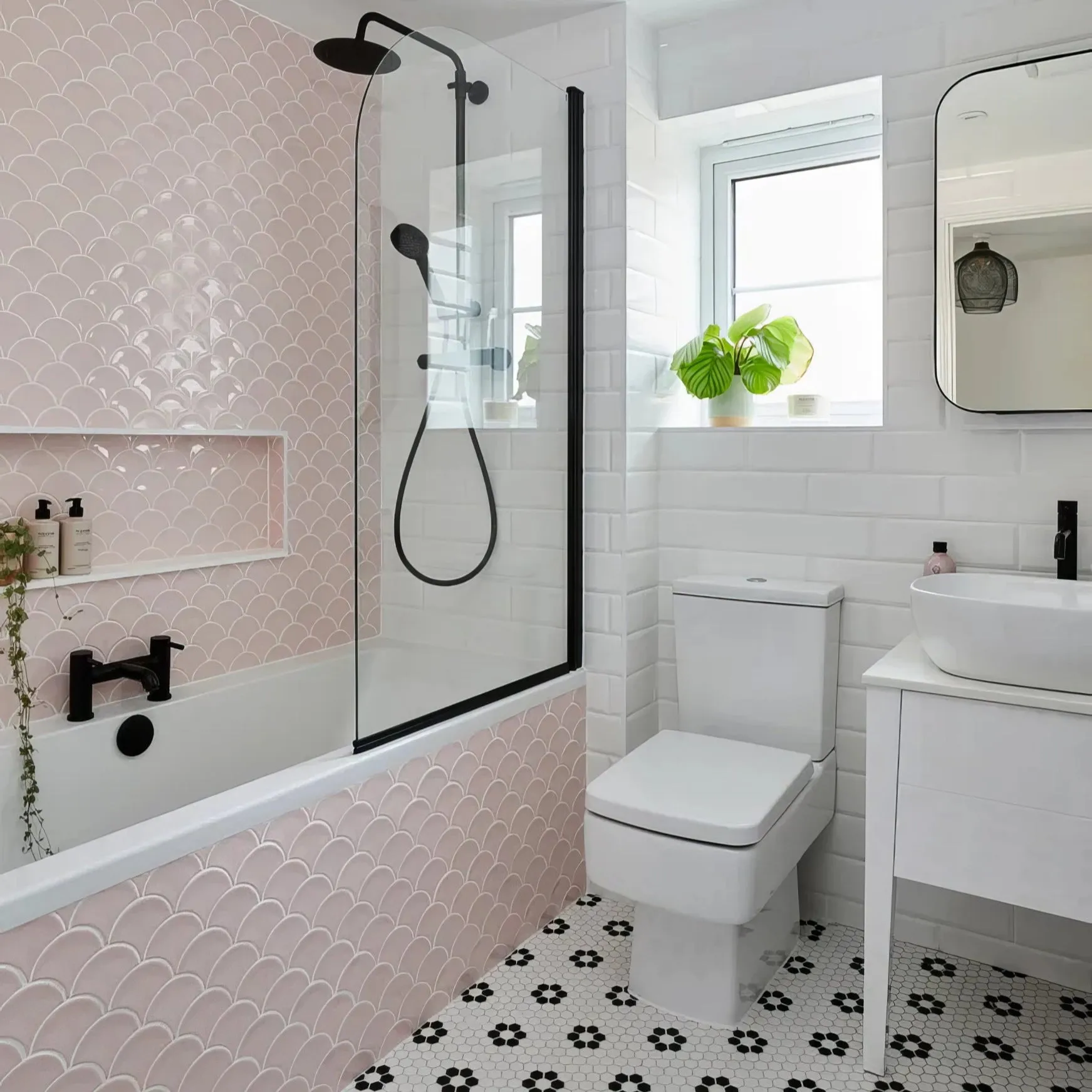 Gelato Porcelain Mosaic Cotton Candy