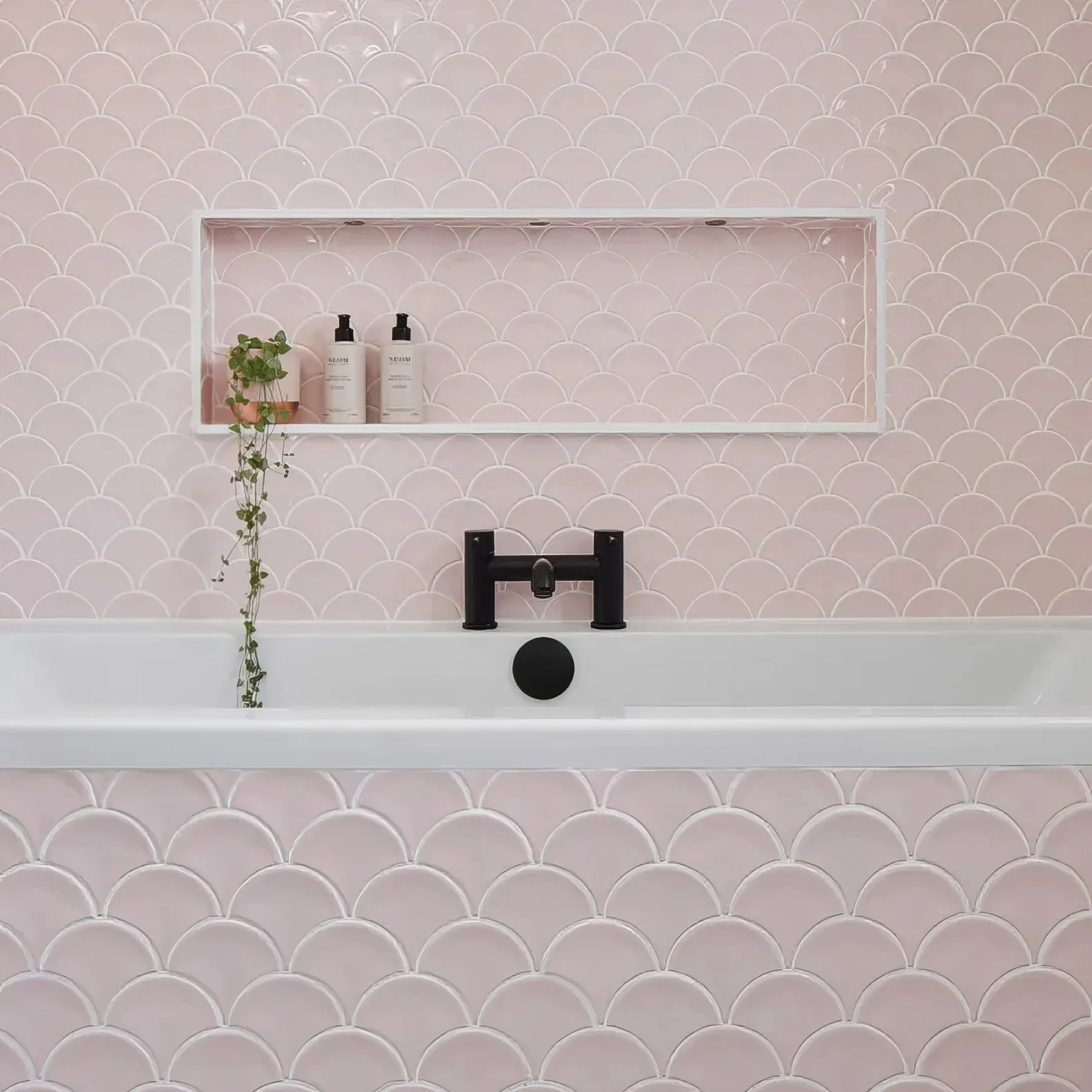 Gelato Porcelain Mosaic Cotton Candy