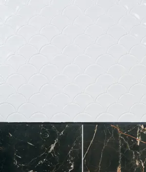 Gelato Porcelain Mosaic Milk White
