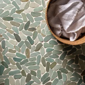 Green Balihai Pebble Mosaics