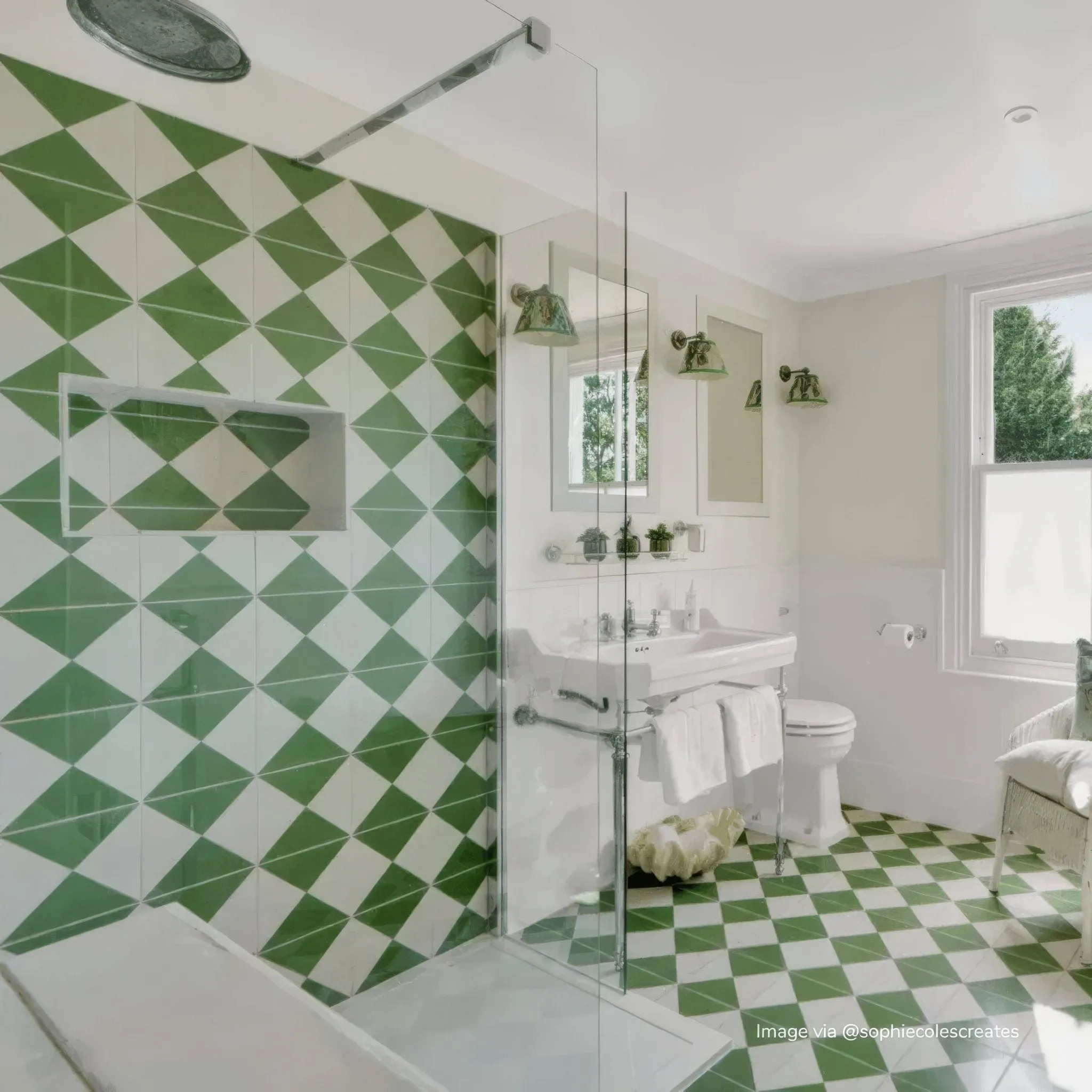 Green Churriana Tile