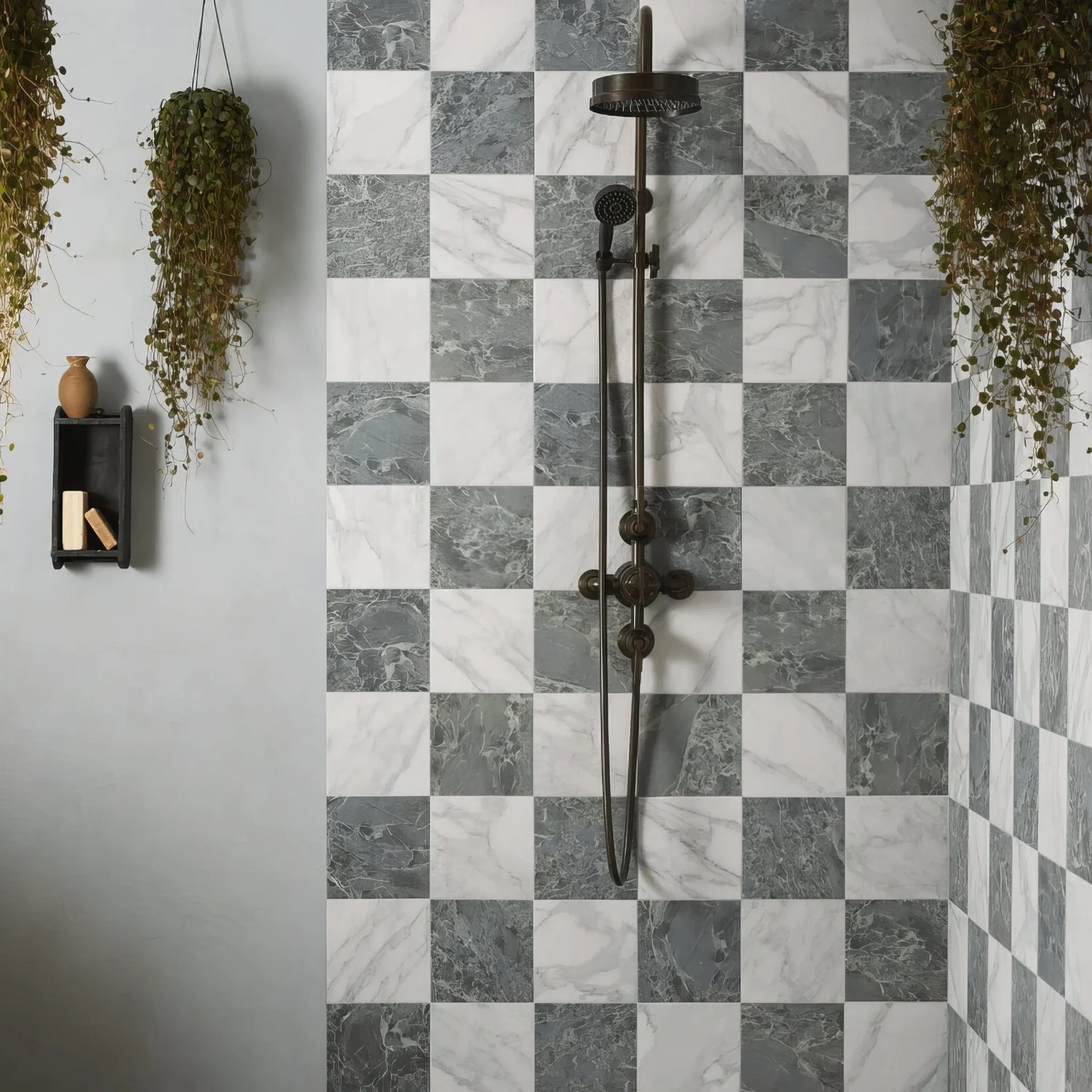 Green Marble Porcelain Tile