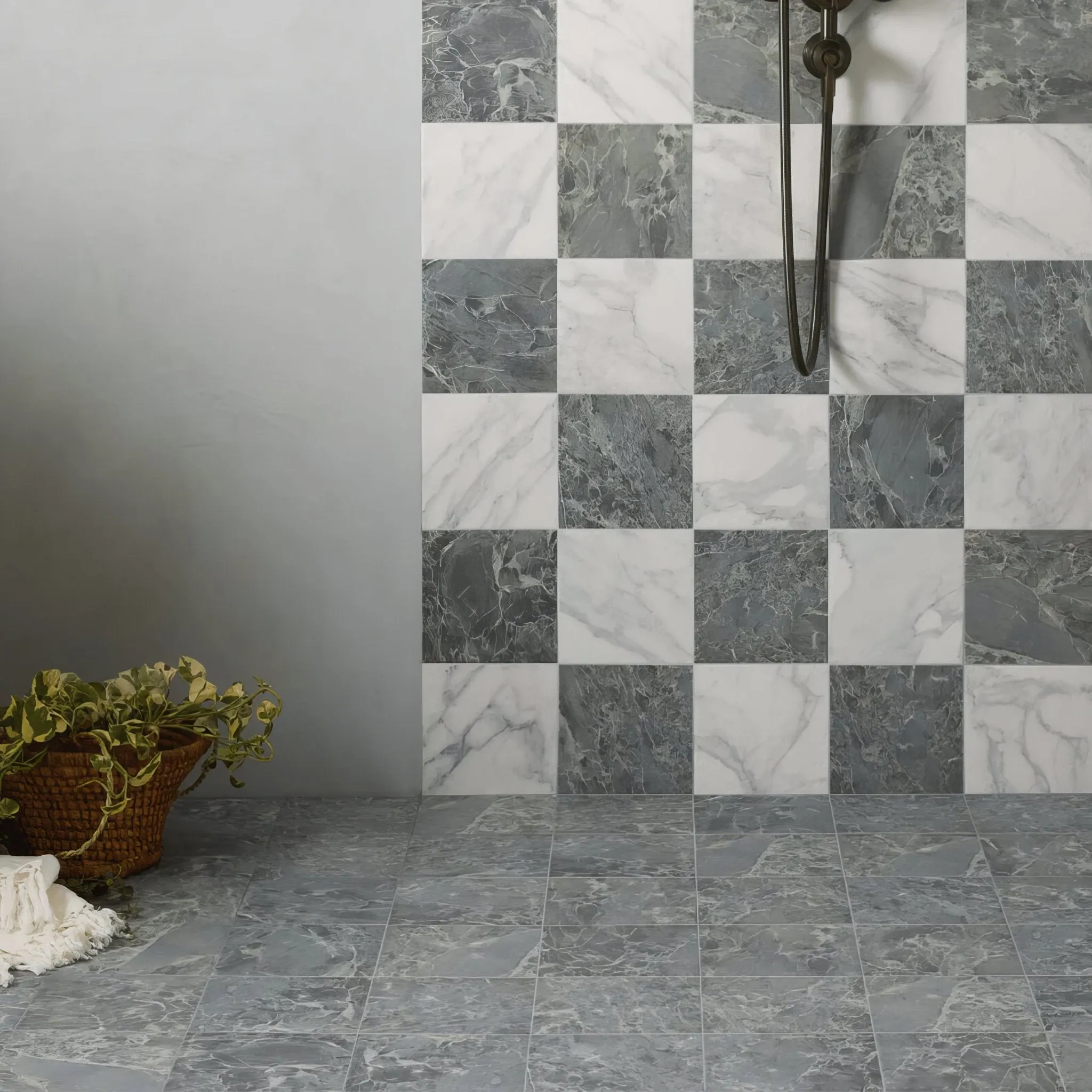 Green Marble Porcelain Tile