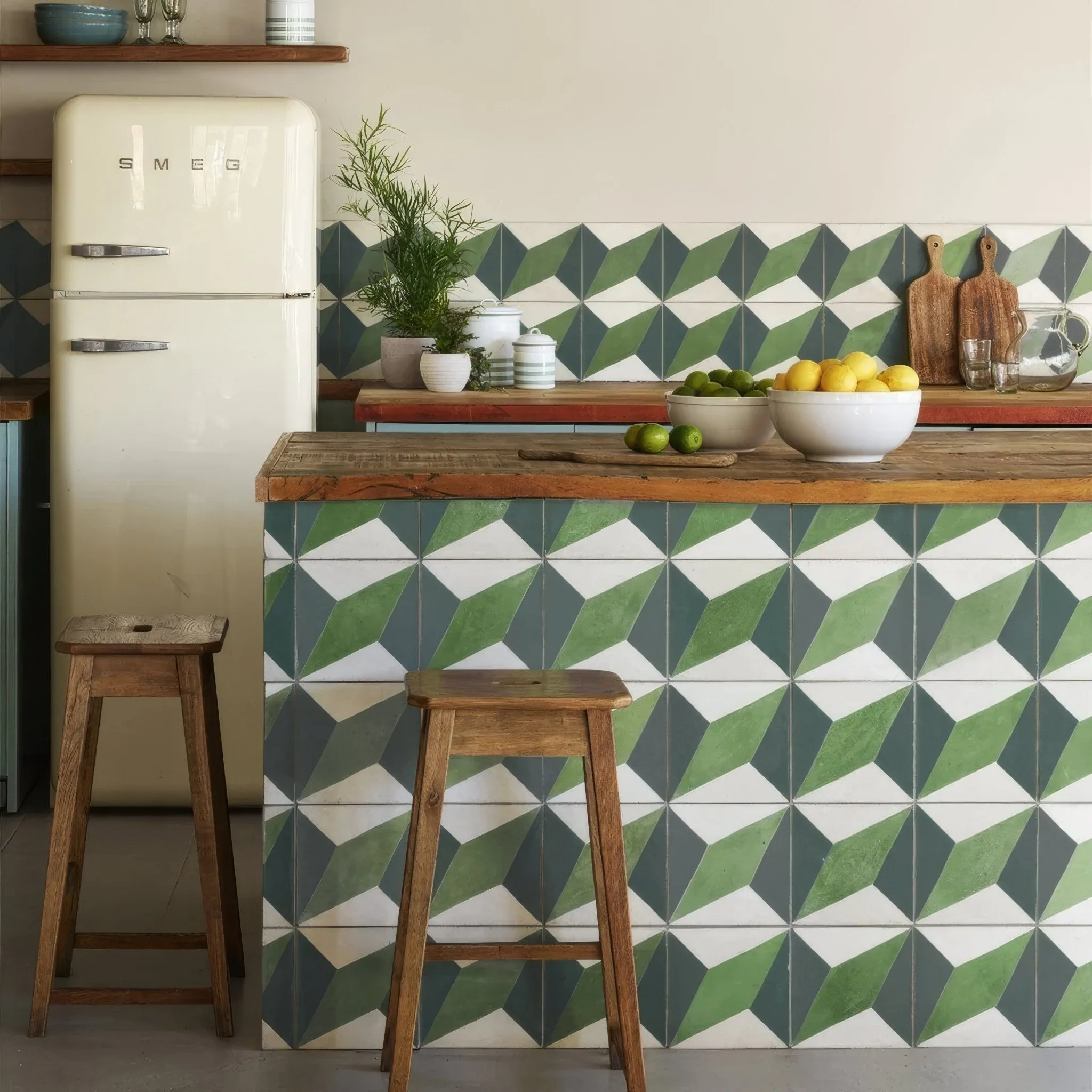 Green Otura Tile