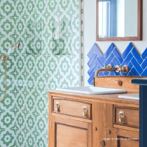 Green Santona Tile